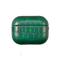 Funda para Airpods Maison Caviar Amsterdam de color verde, protección y estilo para auriculares inalámbricos.