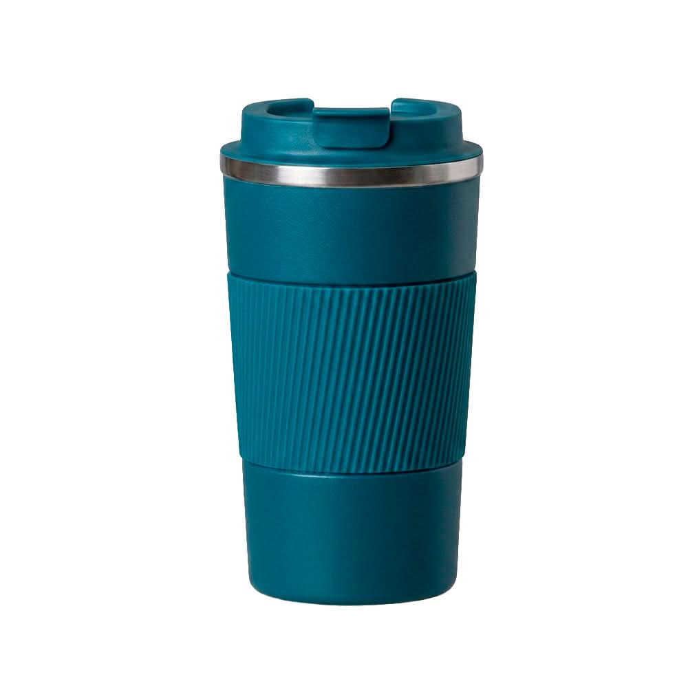 Vaso para café Maison Caviar Filipo de cerámica blanca, con diseño elegante y asa para beber café.