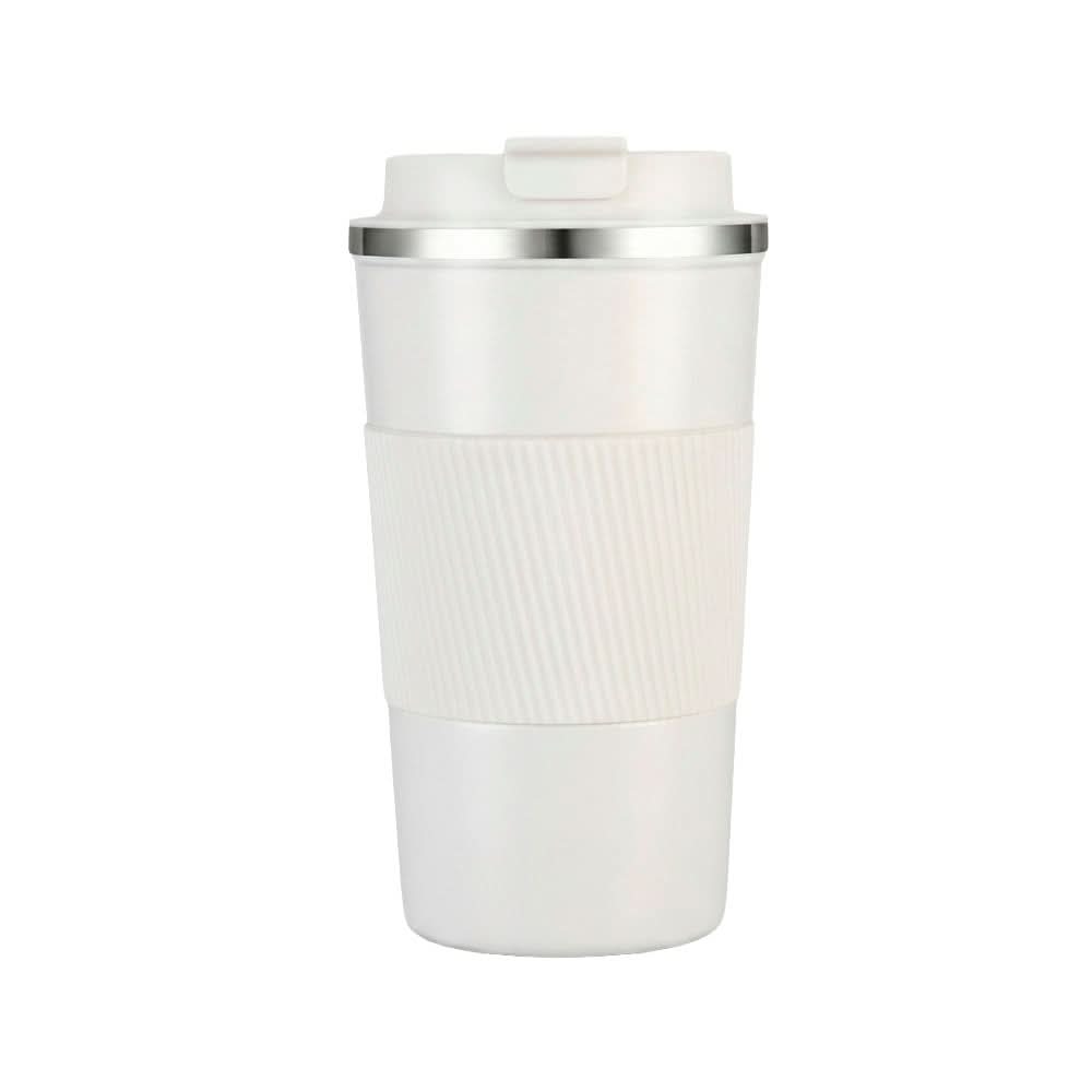 Vaso para café Maison Caviar Filipo de cerámica blanca, con diseño elegante y asa para beber café con estilo.
