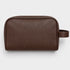 Bolso de viaje marrón Maison Caviar, bolso de mano de cuero para viajes y uso diario, con detalles elegantes y resistente
