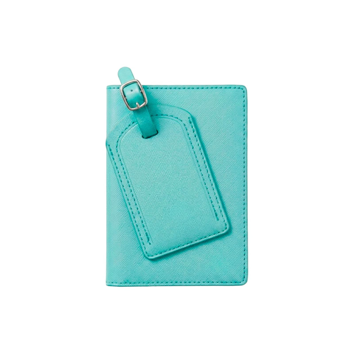 Porta pasaporte Maison Caviar Mykonos de cuero con diseño elegante y detalles en relieve, ideal para viajes y organización.