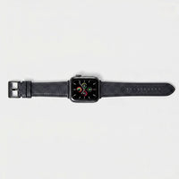 Correa de Apple Watch Maison Caviar en color naranja, estilo elegante y ajustable para reloj inteligente Apple Watch.