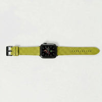 Correa naranja para Apple Watch Maison Caviar, estilo Leonor, con diseño elegante y ajuste cómodo.
