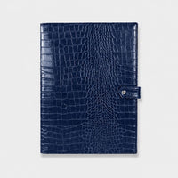 Funda para iPad Maison Caviar Mojacar en color navy, protección elegante para tablet con diseño resistente y estilo sofisticado.