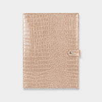 Funda para iPad Maison Caviar Mojacar en color nude, protección resistente y diseño elegante para tablet.