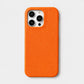 Funda para iPhone Maison Caviar Pisa en color naranja, protección y estilo para teléfono móvil.