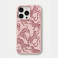 Funda para iPhone Maison Caviar Abby de color rosa, protección y estilo para teléfono móvil.