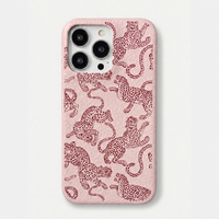 Funda para iPhone Maison Caviar Abby de color rosa, protección y estilo para teléfono móvil.