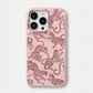 Funda para iPhone Maison Caviar Abby de color rosa, protección y estilo para teléfono móvil.