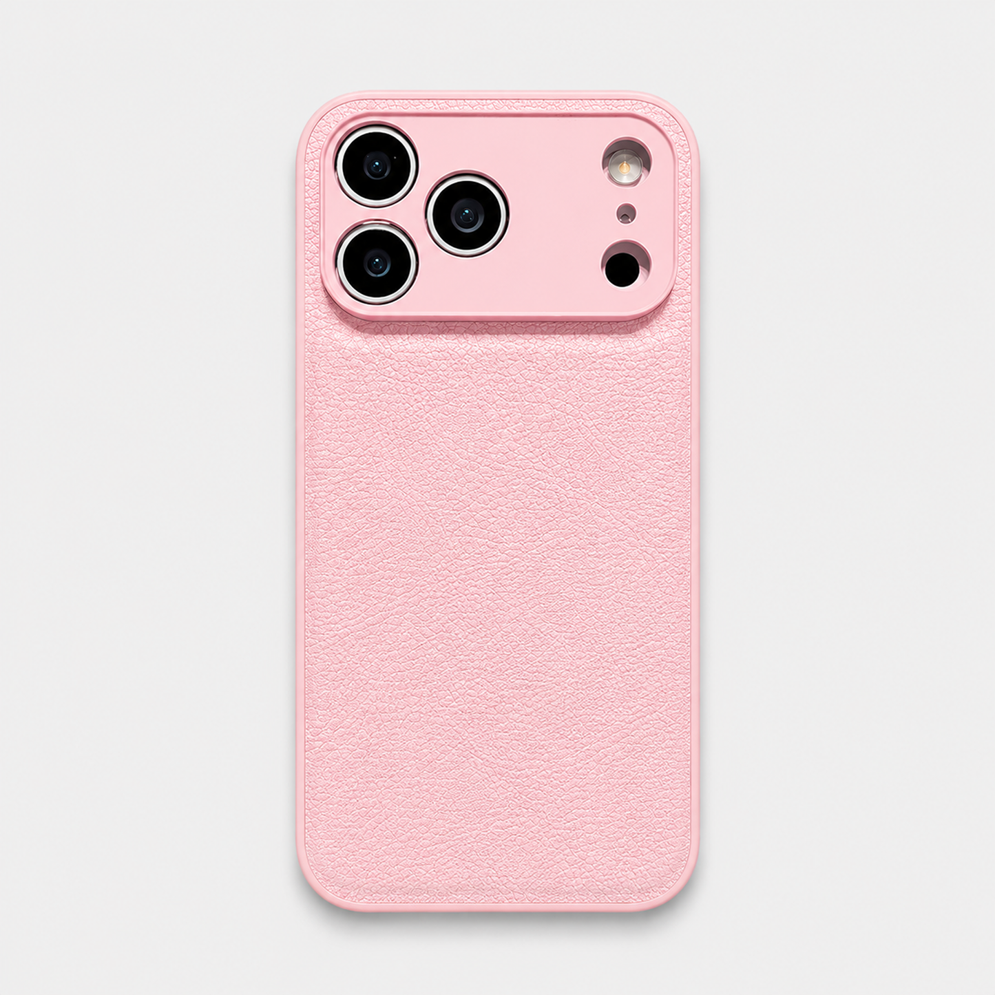 Funda rosa para iPhone de Maison Caviar con diseño elegante y suave, perfecta para proteger y decorar tu teléfono.