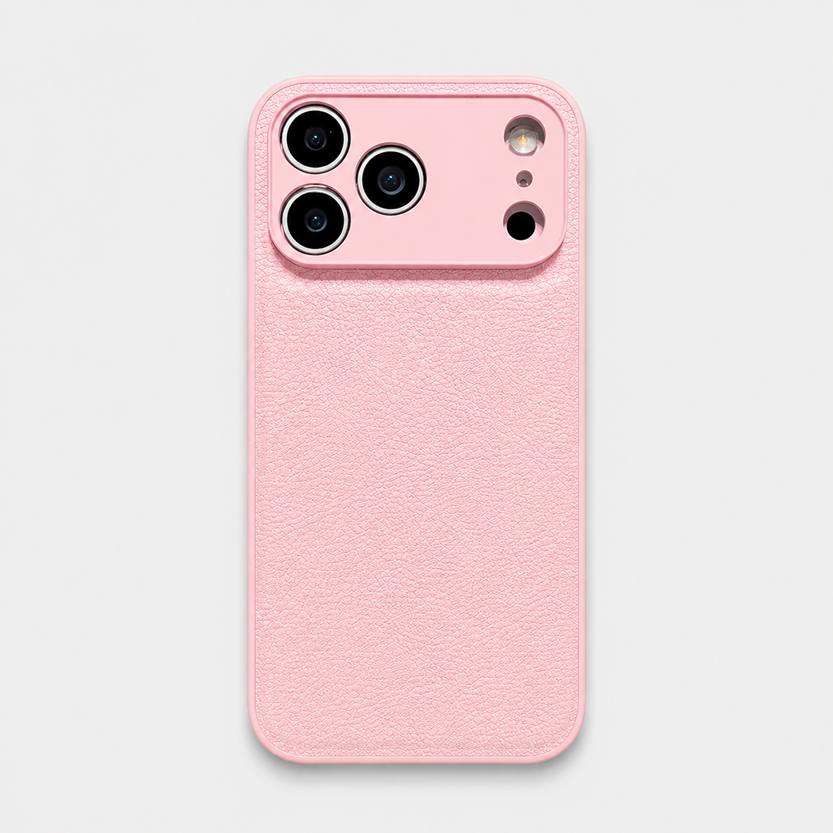 Funda rosa para iPhone de Maison Caviar con diseño elegante y suave, perfecta para proteger y decorar tu teléfono.