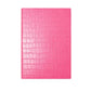 Agenda Maison Caviar Sicilia en color rosa con diseño elegante, vista frontal del cuaderno de planificación.
