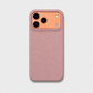 Funda para iPhone Maison Caviar Pisa en color rosa, protección elegante para teléfono móvil con diseño moderno.