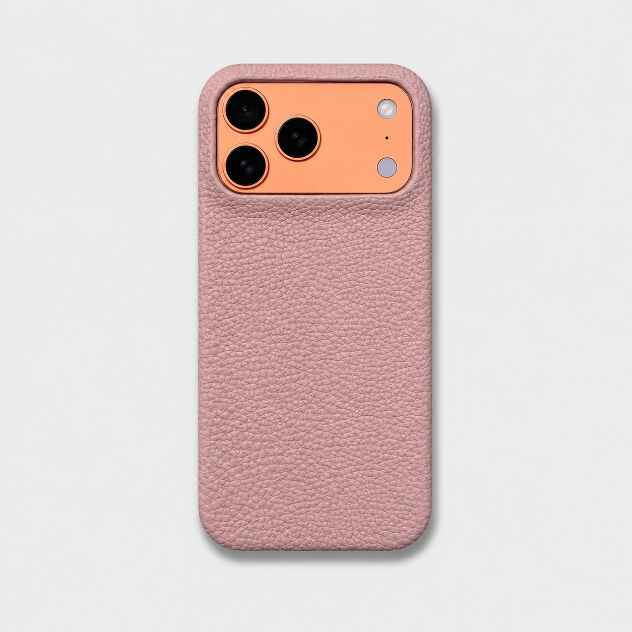 Funda para iPhone Maison Caviar Pisa en color rosa, protección elegante para teléfono móvil con diseño moderno.