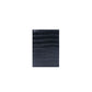 Porta pasaporte Maison Caviar Egeo de cuero negro con cierre y detalles elegantes, ideal para viajar.