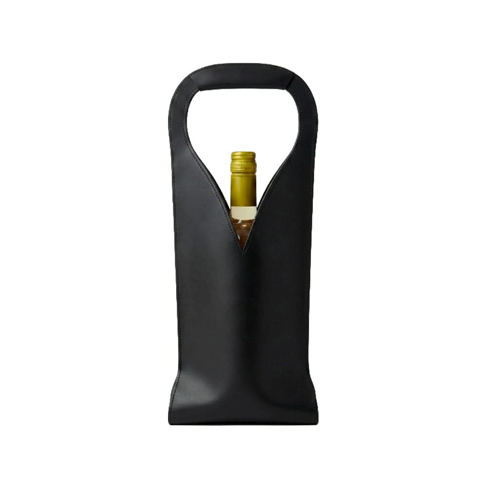 Porta vino Maison Caviar Bastian, elegante soporte para botellas de vino en madera con diseño moderno.
