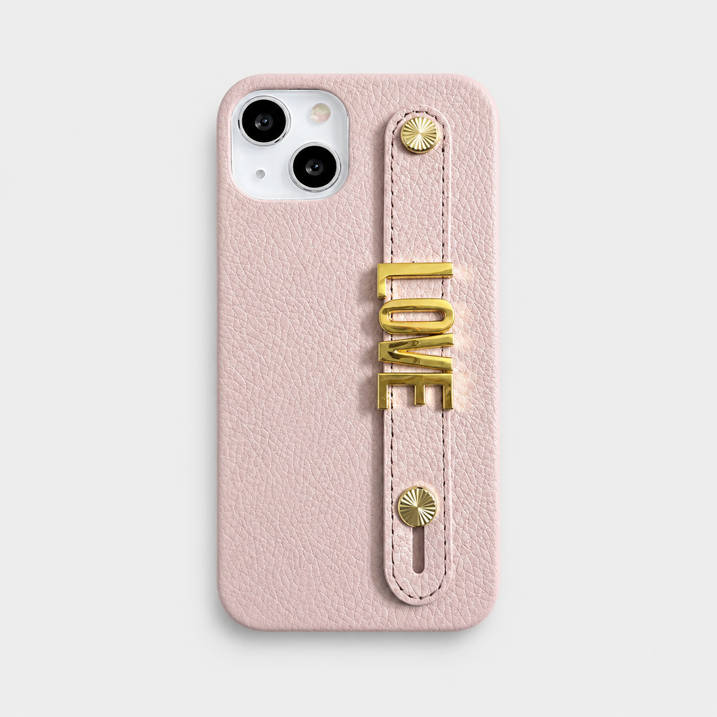 Funda rosa para iPhone de Maison Caviar, protección elegante con diseño de alta calidad para dispositivos Apple.