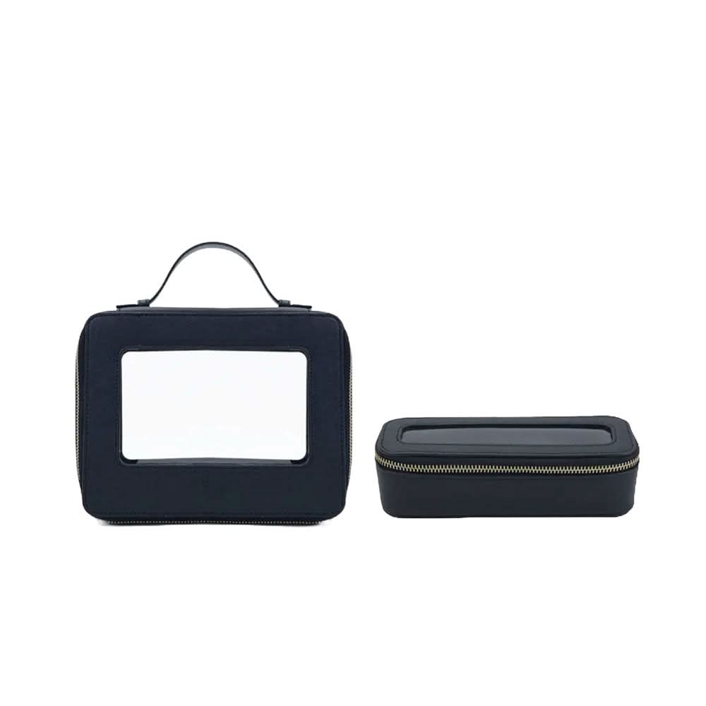 Conjunto de bolsas de viaje Oporto de Maison Caviar en tela resistente, con asas y compartimentos para viajes cómodos.