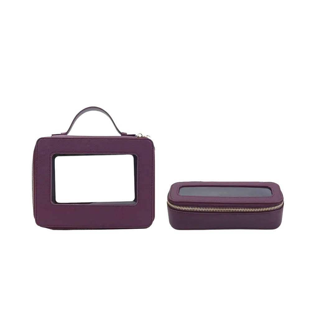 Conjunto de bolsas de viaje Oporto de Maison Caviar, con diferentes tamaños y asas, en color negro para viajes.