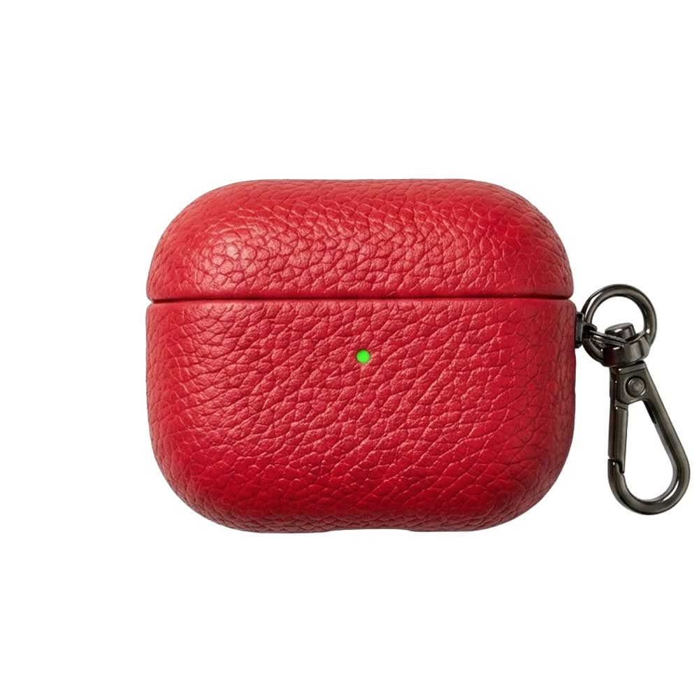 Estuche para AirPods Maison Caviar Salem, protección de silicona en color negro con detalles elegantes, visible en la imagen.