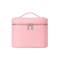 Bolsa de maquillaje Jade de Maison Caviar, funda de vanity con cierre y detalles elegantes en tonos verdes y dorados.