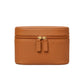 Neceser de maquillaje Maison Caviar Louis, bolso de vanity con compartimentos elegantes y detalles en cuero.