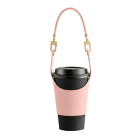 Porta pasaporte Maison Caviar con diseño de vaso Nueva York, ideal para guardar pasaporte y documentos de viaje.