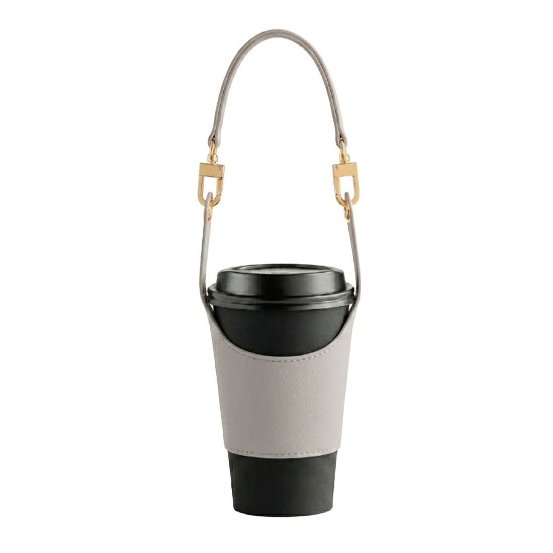 Porta pasaporte Maison Caviar con diseño de vaso de Nueva York, ideal para viajes y organización de documentos.