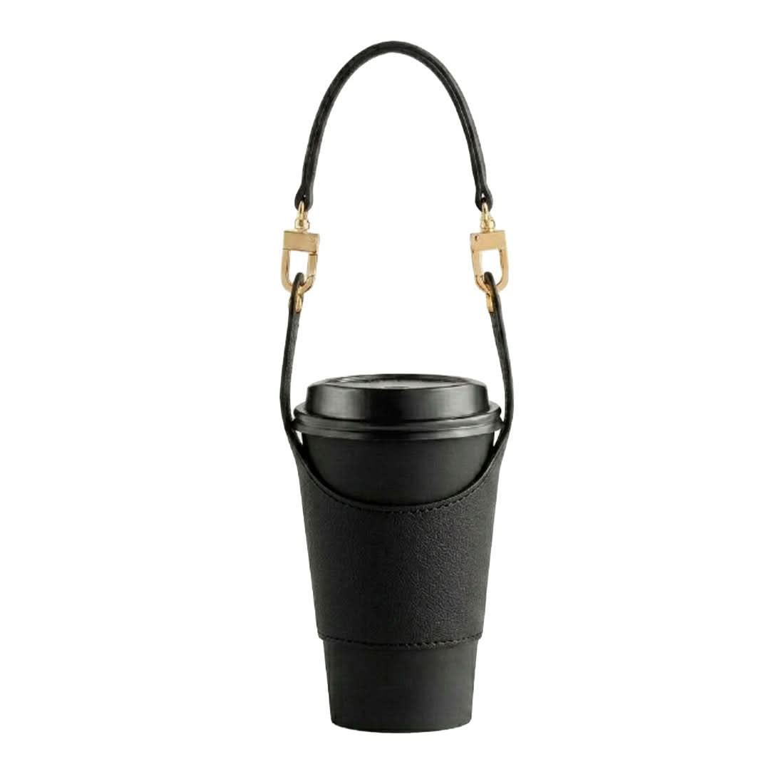 Porta pasaporte Maison Caviar con diseño de vaso New York, ideal para llevar documentos y pasaporte con estilo.