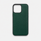 Funda para iPhone Maison Caviar Alicante en color verde, protección y estilo para teléfono móvil.