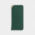 Estuche para gafas Maison Caviar en color verde, con diseño elegante y compacto para proteger las gafas.