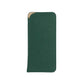 Estuche para gafas Maison Caviar en color verde, con diseño elegante y compacto para proteger las gafas.