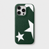 Funda para iPhone Maison Caviar Liam en color verde, protección delgada y elegante para teléfono inteligente.