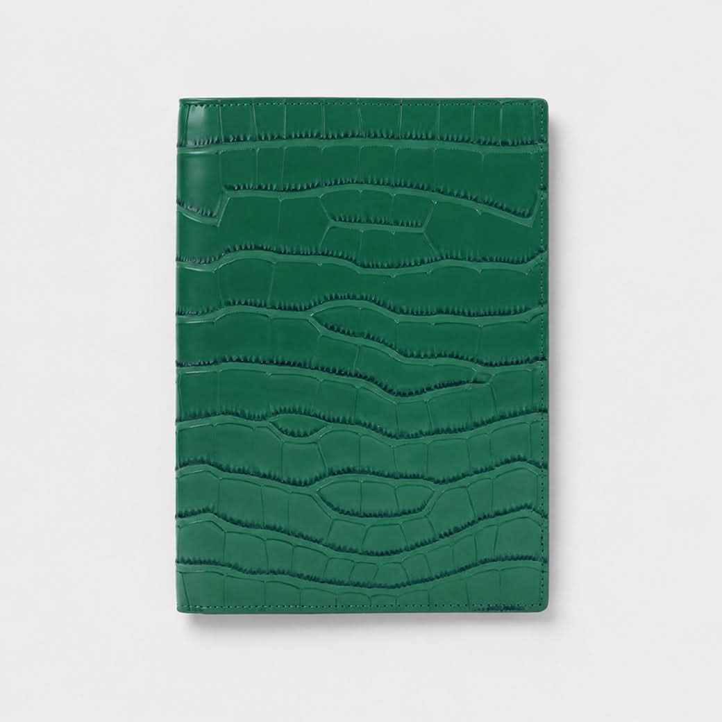 Agenda Maison Caviar Sicilia en color verde esmeralda con diseño elegante y detalles en la portada.