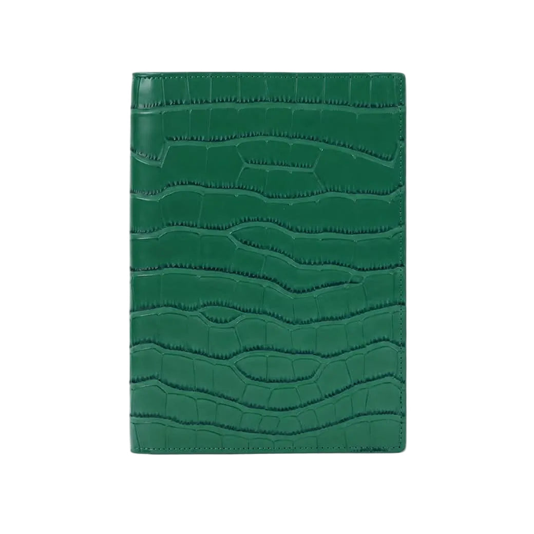 Agenda Maison Caviar Sicilia en color verde esmeralda con diseño elegante y detalles en la portada.