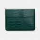 Funda para MacBook Macbook Case Nobu de Maison Caviar en color verdecroc, protección y estilo para tu portátil.