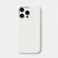 Funda blanca para iPhone Pisa de Maison Caviar, protección elegante y de alta calidad para teléfono móvil.
