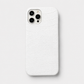 Funda blanca para iPhone de Maison Caviar, protección elegante y duradera para teléfono móvil.