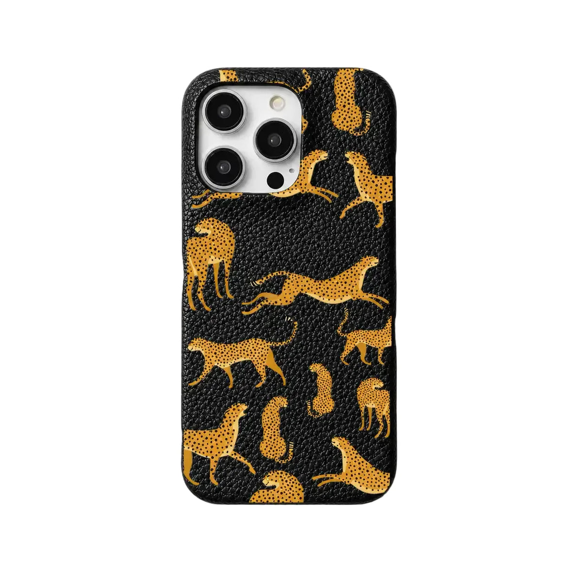 Funda para iPhone Amber de Maison Caviar, protección elegante en acabado ámbar con diseño resistente.
