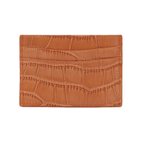 Tarjetero Maison Caviar Cannes en color naranja, con diseño compacto y elegante para tarjetas de crédito y débito.