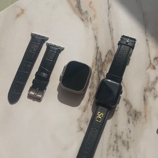 Correa apple watch burdeos - Maison Caviar