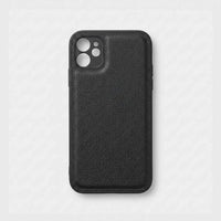 Funda para iPhone Maison Caviar Roma negra, protección elegante para teléfono móvil con diseño clásico y acabado de alta calidad.