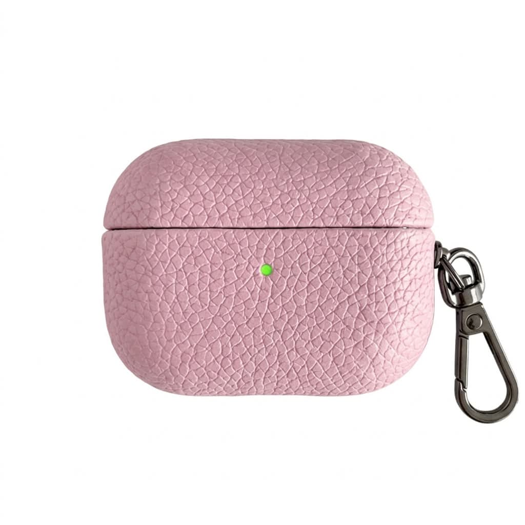Funda rosa para Airpods Maison Caviar Salem, protección de silicona suave para auriculares inalámbricos.